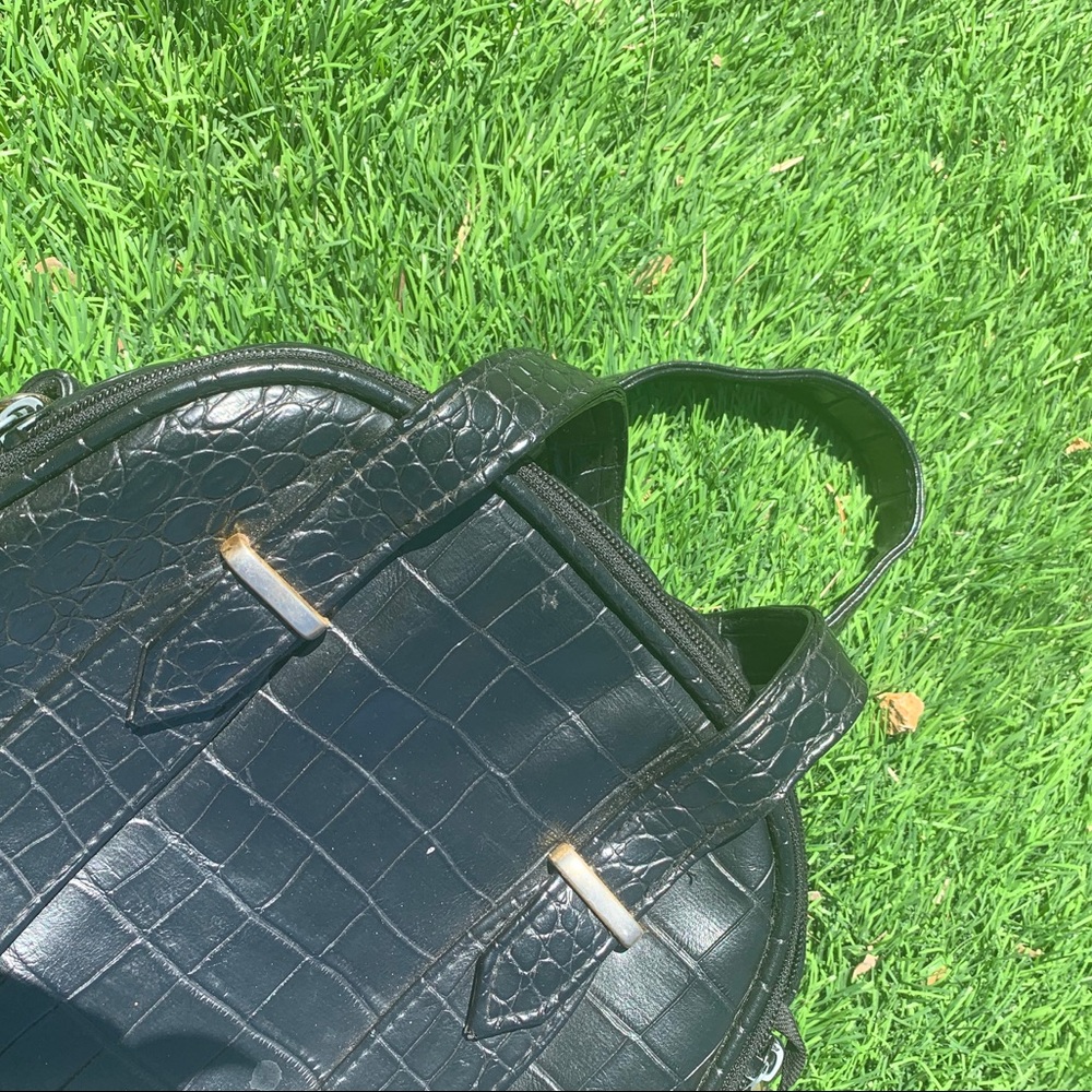 Cute Black Leather Purse